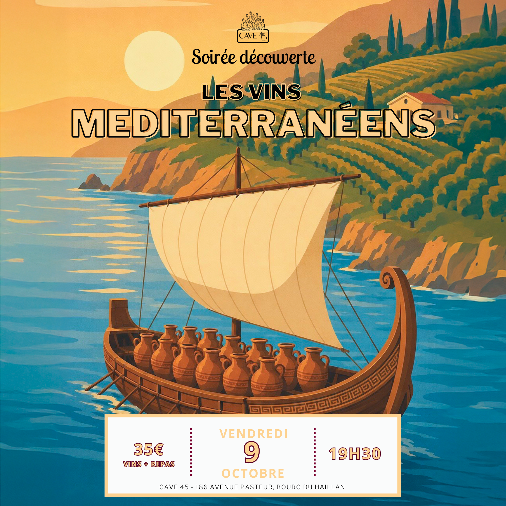 Soirée découverte mediterranée